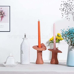 Porcelain Candle Holder&nbsp;CAND-PW0003-005C-01