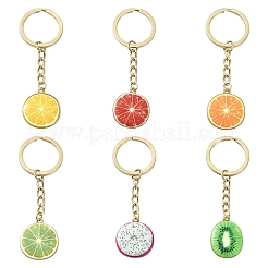 Alloy Enamel Keychains&nbsp;KEYC-YW00233-01