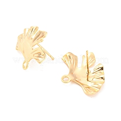 Rack Plating Brass Stud Earring Findings&nbsp;KK-M261-52G