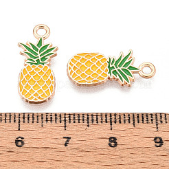 Fruit Alloy Enamel Pendants&nbsp;ENAM-T022-32B