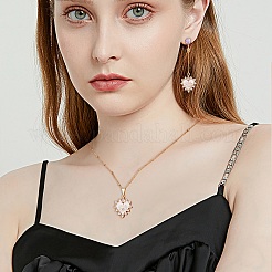 6Pcs Brass Clear Cubic Zirconia Pendants&nbsp;ZIRC-SZ0003-67