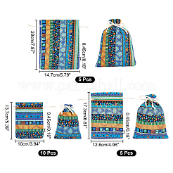 20Pcs 3 Styles National Style Cloth Storage Bag&nbsp;ABAG-CA0001-09