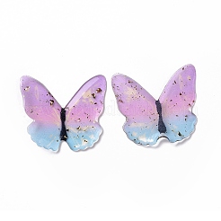 Transparent Resin Cabochons&nbsp;RESI-L036-10B-08