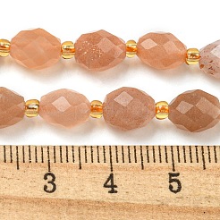 Natural Sunstone Beads Strands&nbsp;G-N342-59