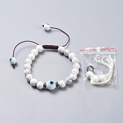 Adjustable Nylon Thread Braided Bead Bracelets Sets&nbsp;BJEW-JB04466