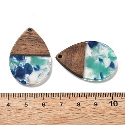 Resin and Walnut Pendants&nbsp;FIND-R051-15E