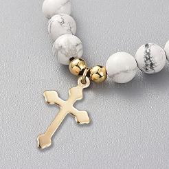 Adjustable Braided Bead Bracelets&nbsp;BJEW-JB04899-02