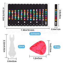 Plastic Guitar Pick&nbsp;AJEW-GF0005-83