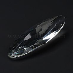 Transparent Glass Pendants&nbsp;GLAA-R223-04C