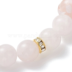 Natural Gemstone & Lampwork Beads Stretch Bracelets for Women&nbsp;BJEW-JB13317