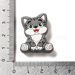 Cat Silicone Focal Beads&nbsp;SIL-B069-01H