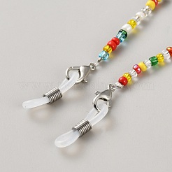 Glass Beaded Eyeglasses Chains&nbsp;AJEW-WH20070-027B