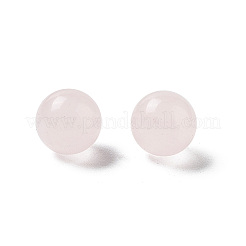 Natural Rose Quartz Sphere Beads&nbsp;G-P520-23
