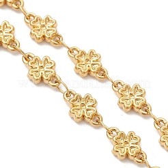 304 Stainless Steel Clover Links Chain Bracelet Making&nbsp;AJEW-JB01573