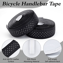 2 Rolls EVA Bicycle Handlebar Tape&nbsp;AJEW-WH0434-29