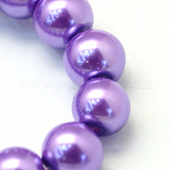 Baking Paint Glass Pearl Bead Strands&nbsp;HY-Q003-3mm-27