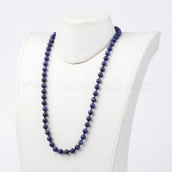 Natural Lapis Lazuli Necklaces&nbsp;NJEW-D264-08
