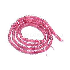 Natural Pink Tourmaline Beads Strands&nbsp;G-P457-B01-02B