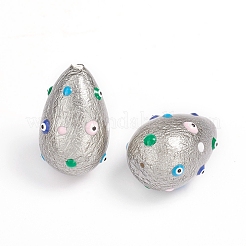 Paint Sprayed Shell Pearl Beads&nbsp;BSHE-I010-09