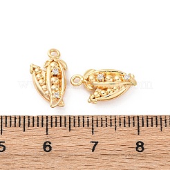 Brass Rhinestone Pendants&nbsp;KK-E793-01G