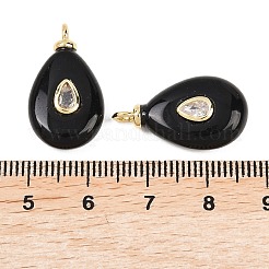 Natural Black Onyx(Dyed & Heated) Pendants&nbsp;G-Z134-01G-01