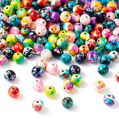 250Pcs 10 Colors Synthetic Turquoise Dyed Beads&nbsp;G-TA0001-72