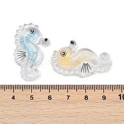 10Pcs Transparent Luminous Acrylic Pendants&nbsp;TACR-FP0001-02B