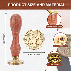 Wax Seal Stamp Set&nbsp;AJEW-WH0208-1355