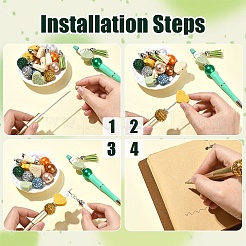 DIY Plastic Beadable Pens Making Kits&nbsp;DIY-YW0010-85