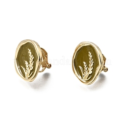 Alloy Enamel Clip-on Earrings&nbsp;EJEW-G466-10G