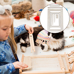 7Pcs Wooden Knitting Loom Kits&nbsp;DIY-WH0136-910