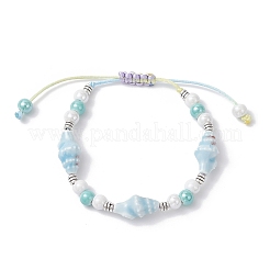 Handmade Porcelain Beaded Bracelets&nbsp;BJEW-JB12473-03