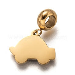 304 Stainless Steel European Dangle Charms&nbsp;STAS-I177-25B