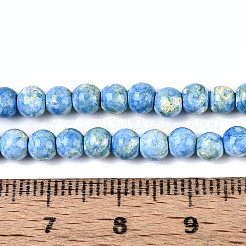 Baking Paint Glass Beads Strands&nbsp;X-DGLA-N016-4mm-09