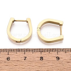 304 Stainless Steel Hoop Earrings&nbsp;STAS-T074-35G