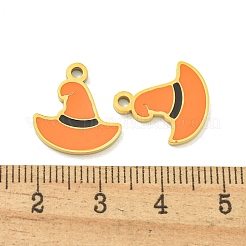 Halloween Theme Ion Plating(IP) 304 Stainless Steel Enamel Pendants&nbsp;STAS-M011-01G