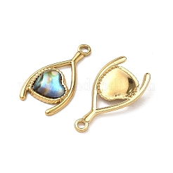 Natural Paua Shell Pendants&nbsp;STAS-G397-13G-02