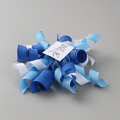 Polyester Ribbon Bows&nbsp;DJEW-WH20010-01B