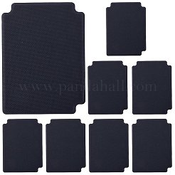 8Pcs Rectangle Imitation Leather Playing Board Game Card Separator&nbsp;AJEW-CP0010-42B
