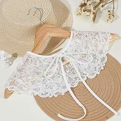 Detachable Polyester Embroidery Lady's Collars&nbsp;DJ-PW-WG59603-01