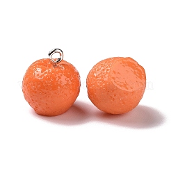 Cute Opaque Resin Pendants&nbsp;RESI-L037-13A