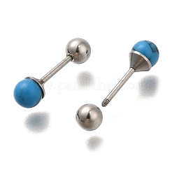 201 Stainless Steel Ear Plugs Gauges&nbsp;EJEW-C118-08P-02
