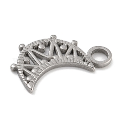 Anti-Tarnish 304 Stainless Steel Pendants&nbsp;STAS-D197-12P