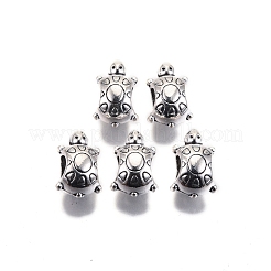 Tibetan Style Alloy European Beads&nbsp;TIBE-S314-91AS-RS