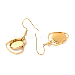 201 Stainless Steel Earring Hooks&nbsp;STAS-C030-20G
