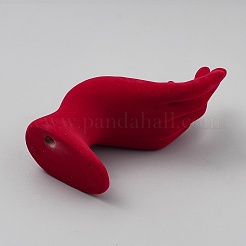 Resin Mannequin Hand Jewelry Display Holder Stands&nbsp;RDIS-WH0007-11