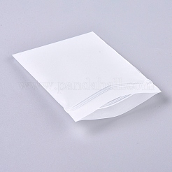 Frosted Plastic Resealable Bags&nbsp;OPP-WH0005-11