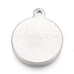 Non-Tarnish 304 Stainless Steel Pendants&nbsp;STAS-H117-19P