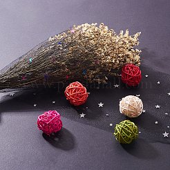 Star Sequin Deco Mesh Ribbons&nbsp;OCOR-BC0006-04O