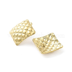 Ion Plating(IP) 304 Stainless Steel Stud Earrings&nbsp;EJEW-P258-45G